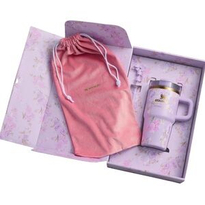 StanleyXLoveShackFancy Purple Happy Thoughts 20oz tumbler